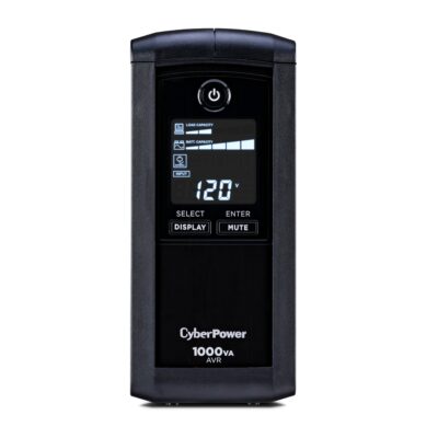 CyberPower CP1000AVRLCD 1000VA / 600W Line Interactive UPS (Mini-Tower)