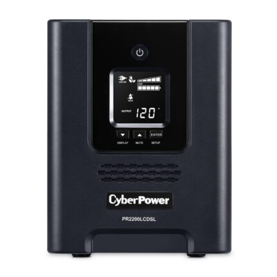 CyberPower PR2200LCDSL 2070VA / 1980W Line Interactive UPS (Mini-Tower)