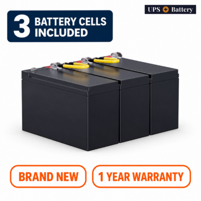 Replacement Battery for CyberPower Systems OL1500RTXL2U - Compatible RB1290X3