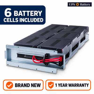Replacement Battery for CyberPower Systems Smart App Double-Conversion - Compatible RB1290X6